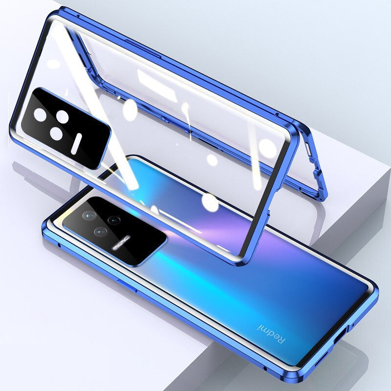 For Xiaomi  360 Full Cover Double Sided Tempered For K50 k50pro  Front And Back Glass Phone Case