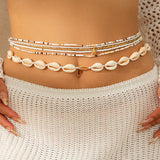 Mermaid Princess Shell Beads Waist Chain Beach Ocean Wind Waist Chain Starfish Body Chain - V.I.P Digital Presence
