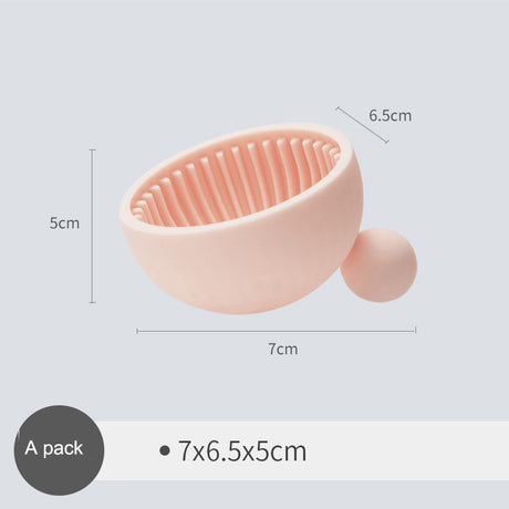 Creative Xiaowangzi Makeup Brush Cleaning Plate - V.I.P Digital Presence
