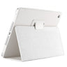 Funda con tapa automática para iPad 2, 3 y 4 de Apple, de piel sintética tipo lichi, con soporte inteligente y función atril.