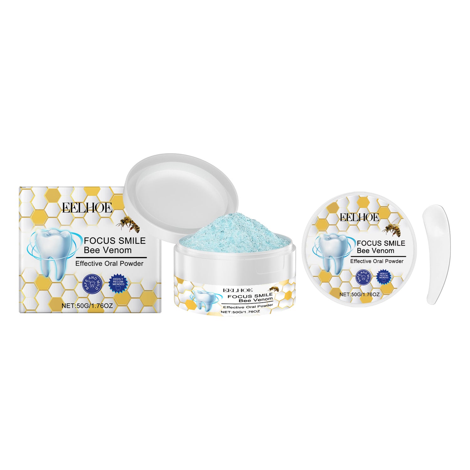 Yellow Toothpaste Powder Dental Care Dental Powder Gently Cleans Stains From Teeth Yellow Odor ...