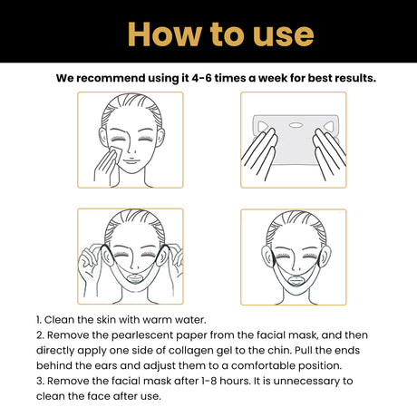 V-shaped Face Lifting Facial Mask, Tightens And Lifts Facial Skin Shapes Facial Mask - V.I.P Digital Presence