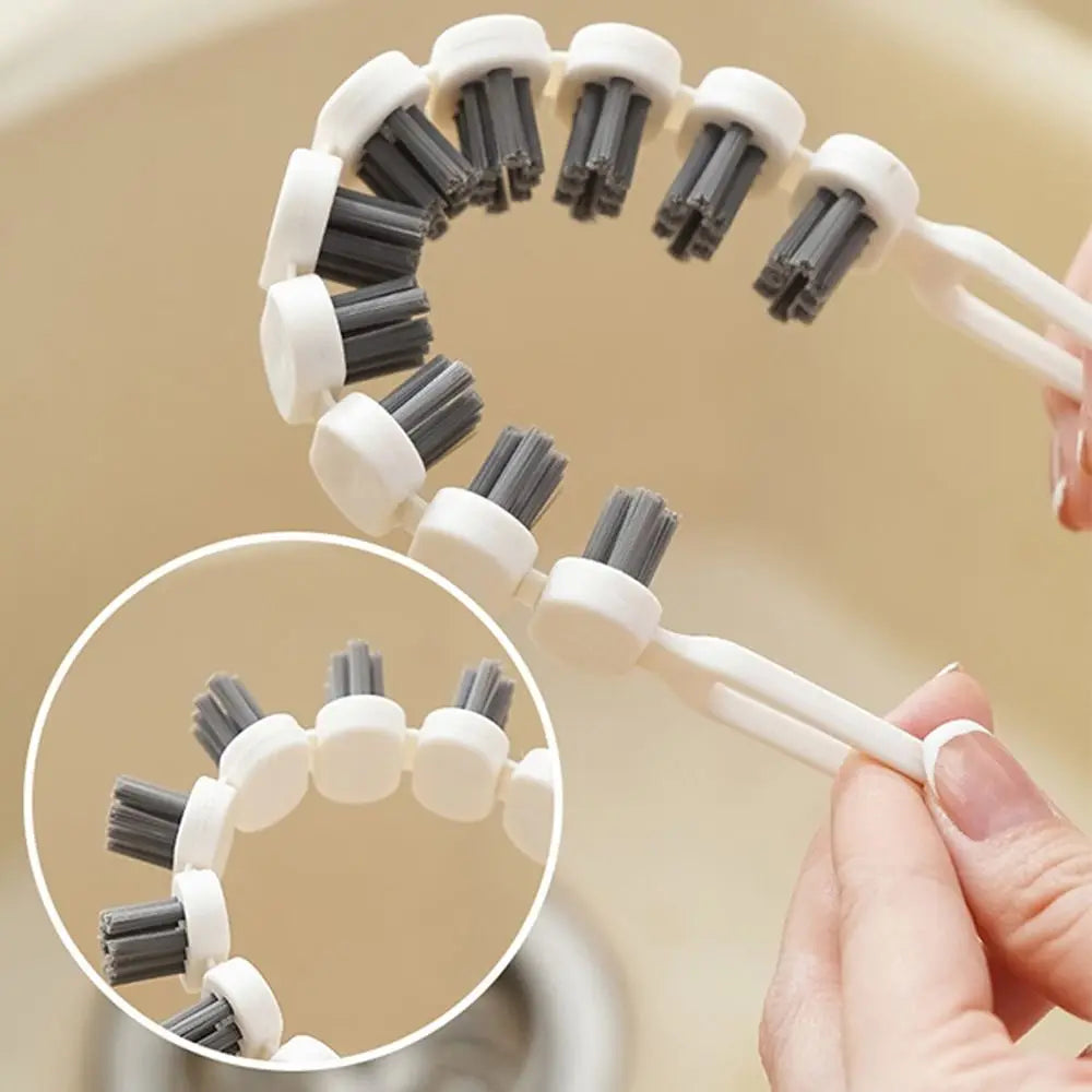 Bendable Multifunctional Cleaning Brush Creative Flexible Kitchen Faucet Brush Crevice Cleaning Brush Detail Cleaner Scrub Brush - V.I.P Digital Presence