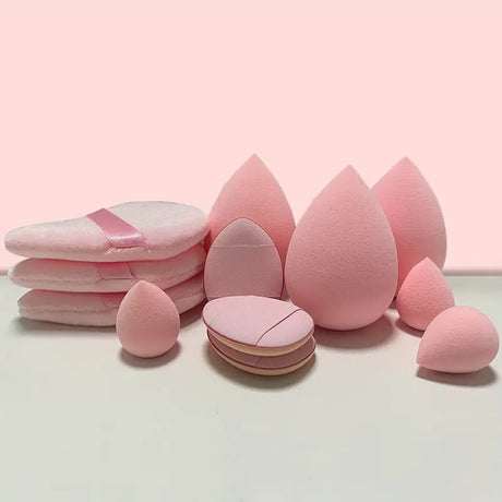 12Pcs Makeup Sponge Blender Beauty Egg Foundation Sponges Liquid Cream Cosmetic Puff Women Make Up Accessories Beauty Tools - V.I.P Digital Presence