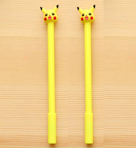 2pc Cartoon Kawaii Cute Plastic Pokemon Gel Pens For Kids Novelty Gift Korean Stationery Office School Supplies - V.I.P Digital Presence