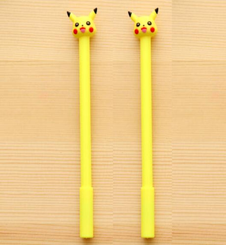 2pc Cartoon Kawaii Cute Plastic Pokemon Gel Pens For Kids Novelty Gift Korean Stationery Office School Supplies - V.I.P Digital Presence