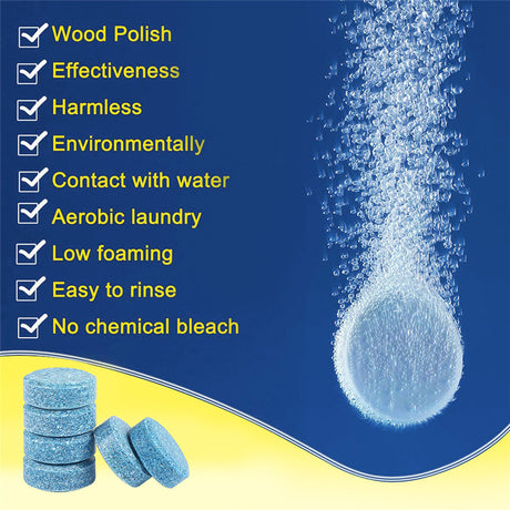 10PCS/Pack(1PCS=4L Water)Car Solid Wiper Fine Seminoma Wiper Auto Window Cleaning Car Windshield Glass Cleaner Car Accessories - V.I.P Digital Presence