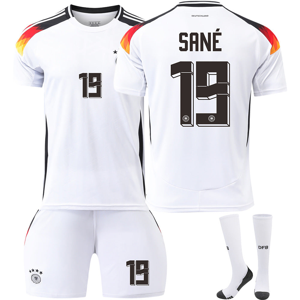 Germany home No. 13 Muller European Cup jersey 7 Havertz 8 Kroos football uniform men's suit - V.I.P Digital Presence