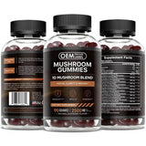 Mushroom Gummies Brain Booster Lion Mane Mushroom Gummies - V.I.P Digital Presence