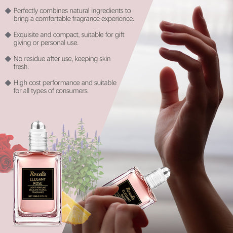 Rose Essential Oil Fragrance Water Pheromone Dating Partner Fragrance Lasting Lasting Couple Atmosphere Charm Perfume - V.I.P Digital Presence