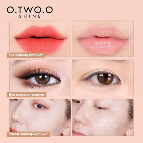 O.TWO.O Clear And Soothing Makeup Remover Mild Deep Makeup Remover Eye And Lip Two-In-One Makeup Remover Face SE011 - V.I.P Digital Presence