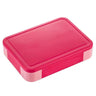 Japanese style simple portable microwaveable double layer partition lunch box - V.I.P Digital Presence