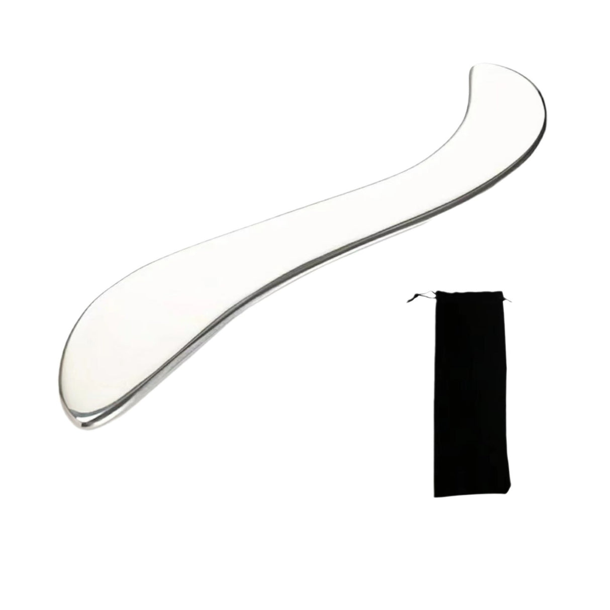 304 stainless steel fascia knife for loosening muscle tissue, scraping and relaxing S-shaped fascia knife for facial metal plate - V.I.P Digital Presence