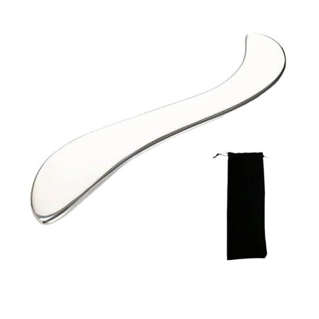 304 stainless steel fascia knife for loosening muscle tissue, scraping and relaxing S-shaped fascia knife for facial metal plate - V.I.P Digital Presence