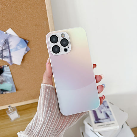 IPhone15 phone case gradient color matte suitable for Apple 14pro with lens film 13 anti drop protective cover - V.I.P Digital Presence