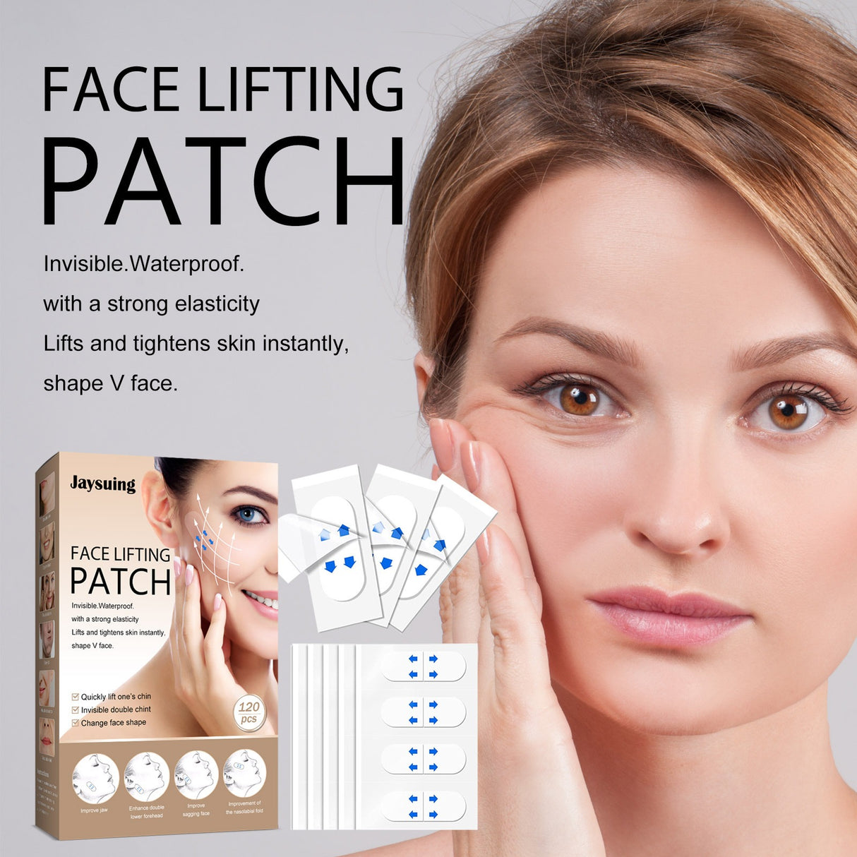 Invisible Face Lift Stickers Lift And Tighten The Chin To Reduce Fine Lines And Shape The V-Shaped Face Stickers - V.I.P Digital Presence