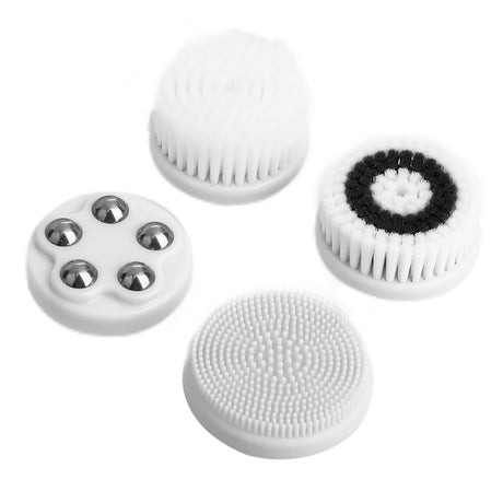 4 IN 1 Electric Face Deep Cleansing Brush Spin Pore Cleaner Face Wash Machine Makeup Remove Waterproof Facial Massager Skin Care - V.I.P Digital Presence