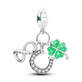 Niche jewelry handmade copper plated clover DIY jewelry accessories - V.I.P Digital Presence