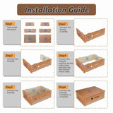 CashTarget Wooden Bank