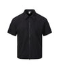 Zipper short sleeved shirt men's loose solid color shirt - V.I.P Digital Presence