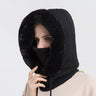 Gorro de invierno para montar al aire libre, gorro para esquiar en frío, bufanda cálida, mascarilla, gorro para protegerte del frío. 