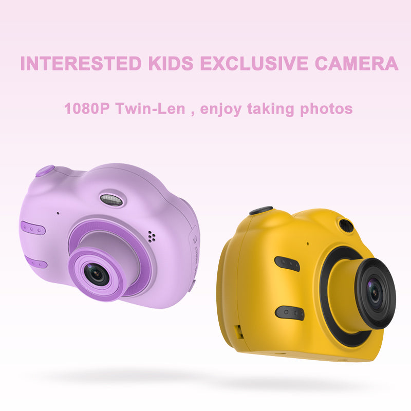 Nueva y linda cámara de juguete para niños, interesante mini cámara digital HD, cámara deportiva, regalo