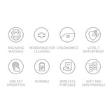 Head massager rechargeable head massager electric 3D scalp massager multifunctional head physiotherapy instrument - V.I.P Digital Presence