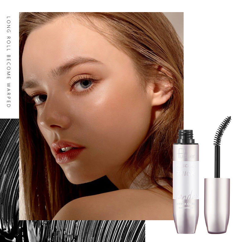 Pudaier Thick Curling Waterproof Slender Mascara Is Naturally Waterproof And Does Not Smudge Silicone Brush Head 4D Mascara - V.I.P Digital Presence