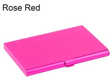 Creative business card case stainless steel Aluminum Holder Metal Box Cover Credit Men business card holder card metal Wallet - V.I.P Digital Presence