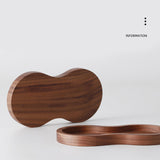 Walnut Round Base Pressing Hammer Storage Rack - V.I.P Digital Presence