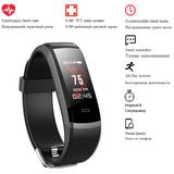 Reloj inteligente deportivo GT101, resistente al agua, con pantalla a color, monitor de actividad física, monitor de ritmo cardíaco, recordatorio de llamadas, para hombres y mujeres.