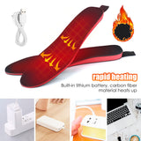 3-speed electric heating insole, USB charging heating insole, winter skiing warm insole, foot warmers for men and women - V.I.P Digital Presence