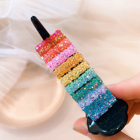 New Colorful Rainbow Hair Claws For Women Girls Hair Holder Clip Sweet Headband Hair Style Make Hairpin Fashion Hair Accessories - V.I.P Digital Presence
