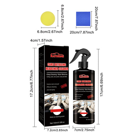 Interior Retreader, Automotive Interior Maintenance Special Decontamination Cleaning Multi-Functional Cleaner - V.I.P Digital Presence