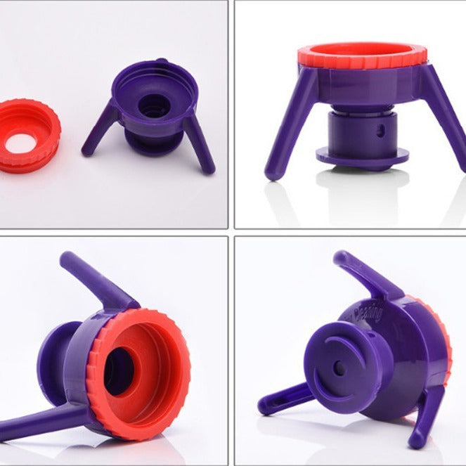 Inverted bottle cap, large, medium, small, and sub size, multifunctional three legged stand, shower gel, shampoo, leak proof bot - V.I.P Digital Presence