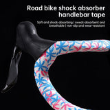Npy EVA PU Road Bike Handlebar Tape, Anti - Slip & Shock - Absorbing, Sakura Design, with End Plugs - V.I.P Digital Presence