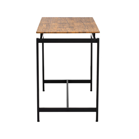 TREXM 5-piece compact bar table with table and stool - modern industrial design brown - V.I.P Digital Presence