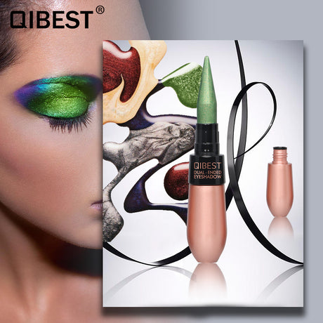 QIBEST Charm Dual-Purpose Pen Silky And Dynamic Eyeliner Soft Texture Eye Shadow Cream Eye Shadow Stick - V.I.P Digital Presence