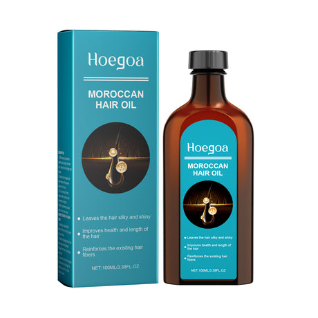 Moroccan Hair Oil, Leave-In Hair Care Serum For Split Ends And Dry Hair Without Greasy Scent - V.I.P Digital Presence