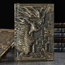 Retro Embossed Evil Dragon Notebook Metal Three-Dimensional Dinosaur European-Style Notebook - V.I.P Digital Presence