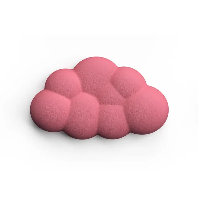 Alfombrilla de ratón con reposamuñecas para teclado, nube, antideslizante, espuma viscoelástica, para escritorio, oficina, gamer, ratón, reposamuñecas