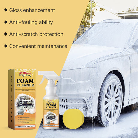 Car Multi-Purpose Foam Cleaner Interior Seat Instrument Panel Car Paint Maintenance Foam Cleaner - V.I.P Digital Presence