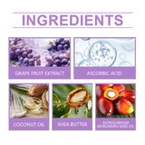 Grape Sleep Lip Mask, Gentle Nourishing Lip Color Bright Moisturizing Lip Skin Moisturizing Lip Mask