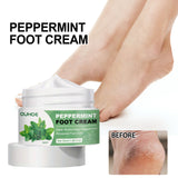 Peppermint Foot Cream, Repair The Foot Prevent Weather-Shack Desquamate Cracked Heels Moisturize Foot Care Cream - V.I.P Digital Presence