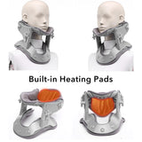 Cervical support cervical spine traction device hot compress physiotherapy cervical spine adjustable support correction cervical spine fixator - V.I.P Digital Presence