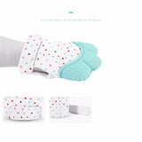 Newborn Baby Gloves Silicone Baby Mitt Teething Mitten Teething Glove Candy Wrapper Sound Teether - V.I.P Digital Presence