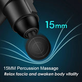 24V  Lcd Touch Adjustment 12 Gears Lcd Screen Sports Muscle Deep Tissu Fascia Mini Massage Gun With Lcd Display - V.I.P Digital Presence
