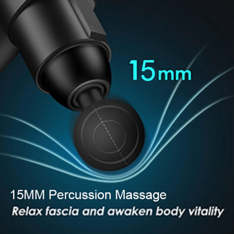 24V  Lcd Touch Adjustment 12 Gears Lcd Screen Sports Muscle Deep Tissu Fascia Mini Massage Gun With Lcd Display - V.I.P Digital Presence