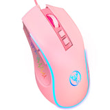 X100 wired gaming mouse with colorful glowing e-sports office mouse adjustable 3600dpi - V.I.P Digital Presence