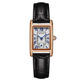Watch Square Steel Band Quartz Watch Roman Numeral Waterproof Quartz Ladies Belt Watch - V.I.P Digital Presence